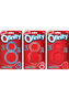 Ofinity Super Stretchy Double Silicone Cock Ring Waterproof - Assorted Colors (6 Each Per Box)
